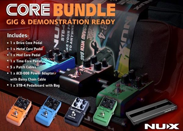 Core-Bundle Комплект педалей эффектов, Nux Cherub