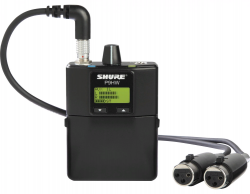 SHURE P9HW Проводная система персонального мониторинга дисплей LCD, технология MixMode, поканальная регулировка баланса, питание 2АА
