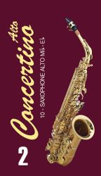 FR17SA02 Concertino Трости для саксофона альт № 2 (10шт), FedotovReeds