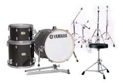 YAMAHA SBP8F3 RAVEN BLACK - Барабанные установки с бочкой 18 (18,14,12)