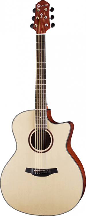 Гитара электроакустическая CRAFTER HG-250 CE/N