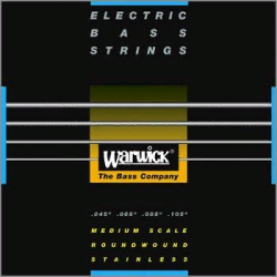 Warwick 40250DL4  струны для бас-гитары Black Label Dark Lord 85-175, сталь