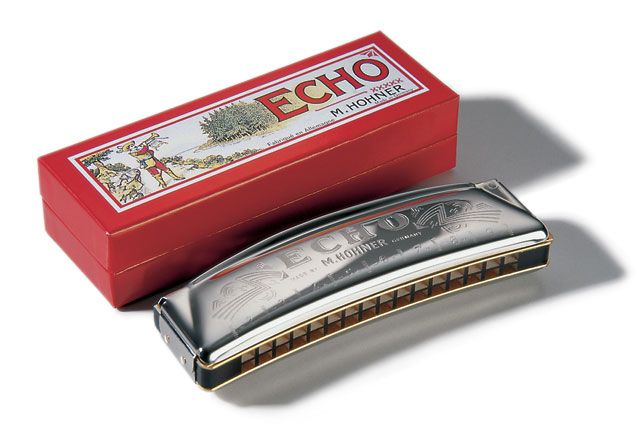 Губная гармоника октавная HOHNER Echo 1493/32 C