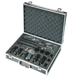 E08W-1 Комплект конденсаторных микрофонов для ударной установки, в кейсе, Soundking