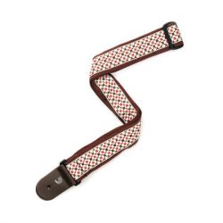 PLANET WAVES 50MM Woven w/ Red and Brown Flower Jacquard