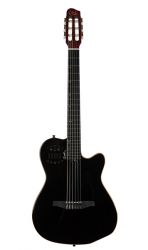 032174  ACS Cedar Black Электро-акустическая гитара с чехлом, черная, Godin