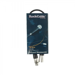 Rockcable RCL30300 D6  Микрофонный кабель XLR(M) XLR( F) 50 См.