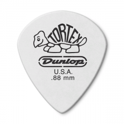 Dunlop 478P088 Tortex White Jazz III 12Pack  медиаторы, толщина 0.88 мм, 12 шт.
