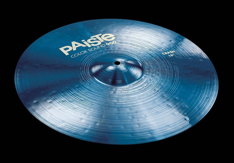 Paiste 16" 900 Color Sound Blue Crash  тарелка Crash