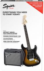 FENDER Squier Affinity Series™ Stratocaster® HSS Pack, Laurel Fingerboard,...