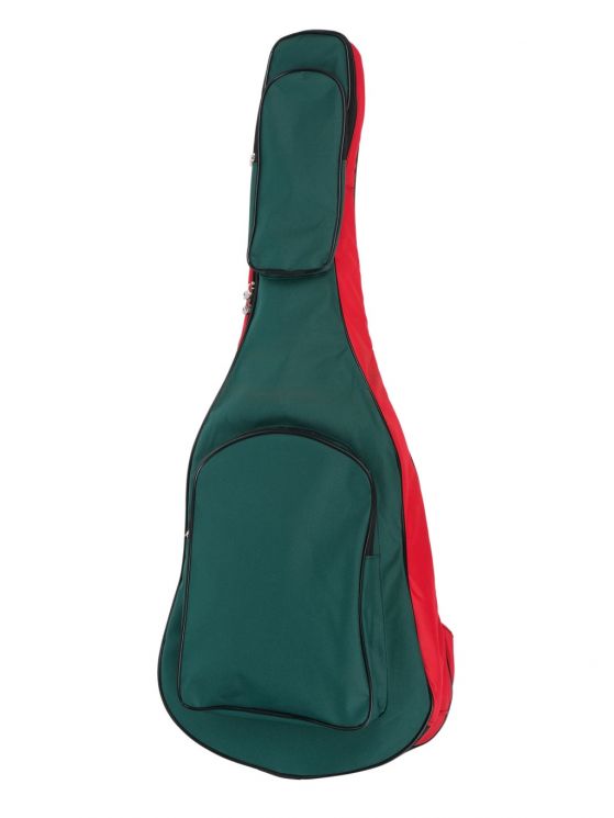 MZ-ChGC-3red/green Чехол для классической гитары, красный/зеленый, MEZZO
