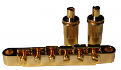 PAXPHIL BM002-GD - cтрунодержатель для электрогитары с креплением, золото