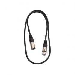 Rockcable RCL30301 D6  Микрофонный кабель XLR(М) XLR( F) 1метр.