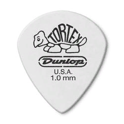 Dunlop 478P100 Tortex White Jazz III 12Pack  медиаторы, толщина 1 мм, 12 шт.