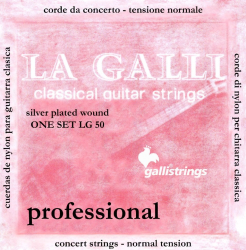 GALLI LG50 струны для классической гитары среднее натяжение