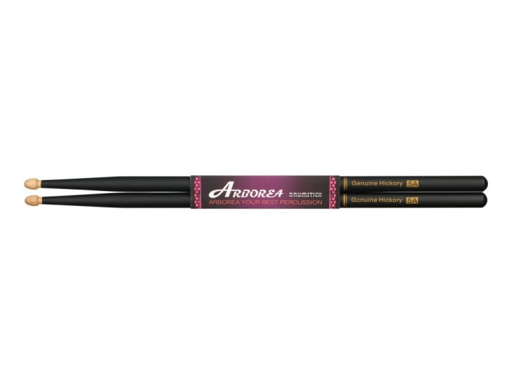ADS-HCHBL-5A Барабанные палочки, черные, Arborea