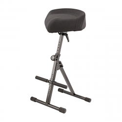 K&M 14044-000-55  складной стул для музыканта, мотоседло, ткань, 600-900 мм