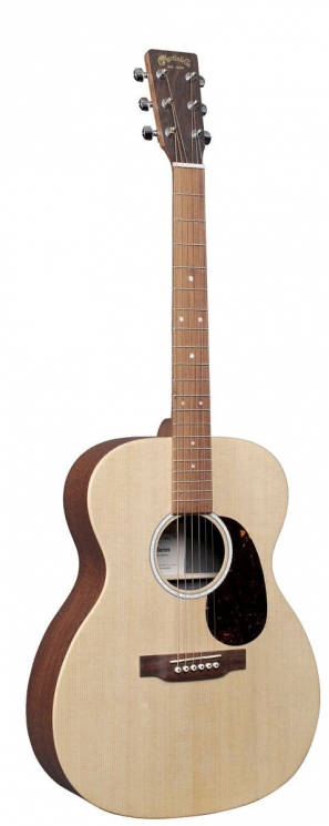 Martin 000-X2E  электроакустическая гитара с чехлом, Folk, цвет натуральный
