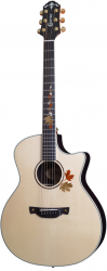 CRAFTER AL G-1000ce - электроакустическая гитара, верхняя дека Solid ель,...