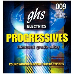 PRXL Progressives Комплект струн для электрогитары GHS