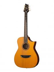 LUXE-II-WCASE-NAT Frank Gambale Series Электро-акустическая гитара, цвет натуральный, с чехлом, Cort