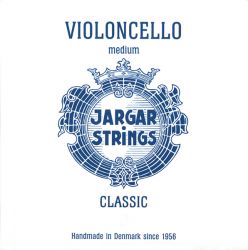 Cello-Set-Blue Classic Комплект струн для виолончели размером 4/4, среднее натяжение, Jargar Strings
