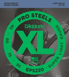 EPS220 ProSteels , Super Light, 40-95, D'Addario