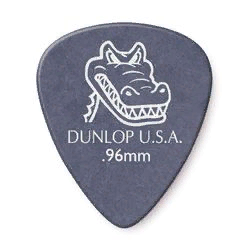 Dunlop 417P096 Gator Grip Standard 12Pack  медиаторы, толщина 0.96 мм, 12 шт.
