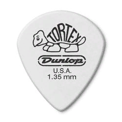 Dunlop 478P135 Tortex White Jazz III 12Pack  медиаторы, толщина 1.35 мм, 12 шт.
