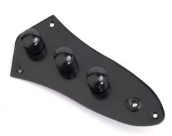 M511BK Темброблок с панелью для Jazz Bass, хром, Musiclily