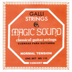 GALLI MS110 струны для классической гитары среднее натяжение
