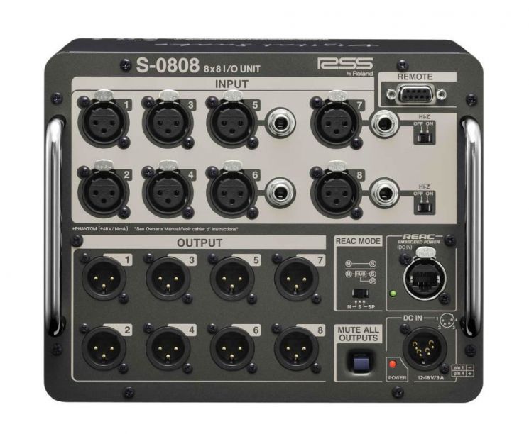 Roland S-0808 IN-OUT
