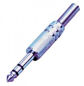 CC140 Разъем на кабель 1/4” Male (6,35мм), стерео, Soundking