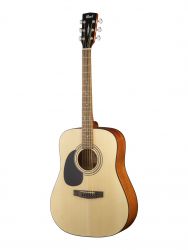 AD810-LH-WBAG-OP Standard Series Акустическая гитара, леворукая, цвет натуральный, с чехлом, Cort