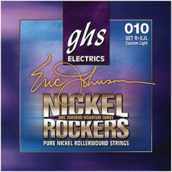 R+EJL Eric Johnson Nickel Rockers Комплект струн для электрогитары GHS