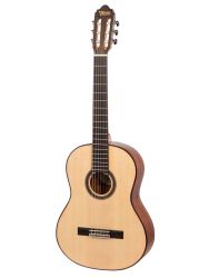 Valencia VC704 Гитара классическая, верхняя дека: цельная ель, нижняя дека и обечайка: махагон, гриф