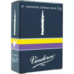 Vandoren Traditional 1.0 10-pack (SR201)  трости для сопрано-саксофона №1.0, 10 шт.