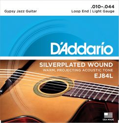 EJ84L Gypsy Jazz Light, 10-44, D'Addario