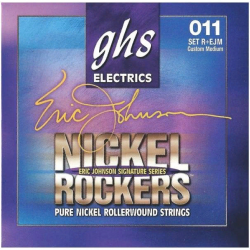 R+EJM Eric Johnson Nickel Rockers Комплект струн для электрогитары GHS