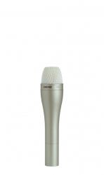 SHURE SM63 Динамический микрофон для интервью всенаправленный, 80-20000 Гц, 1,5 мВ/Па, спад частотной характеристики на низких частотах. Шампань