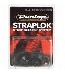 SLS1033BK Straplok Dual Крепление ремня, черное, 2шт, Dunlop