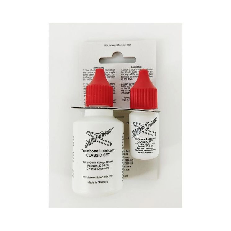 SLIDE-O-MIX 590064 Смазка для кулисы тромбона двухкомпонентная (набор), силиконовая