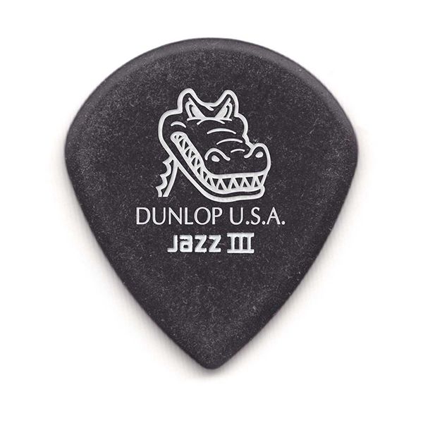 571P1.4 Gator Grip Jazz III Медиаторы, 6шт, толщина 1,14мм, Dunlop