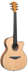 Гитара электроакустическая шестиструнная LAG T-80A CE
