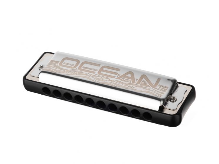 HH-2333 Ocean Rock Blues Bb Губная гармошка, черная, Cascha