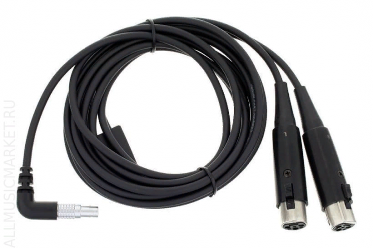 SHURE PA720 Кабель для системы PSM 5-контактный LEMO/2 x XLR, 3 м