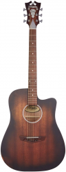 D'Angelico Premier Bowery LS AM  электроакустическая гитара, Dreadnought, цвет коричневый