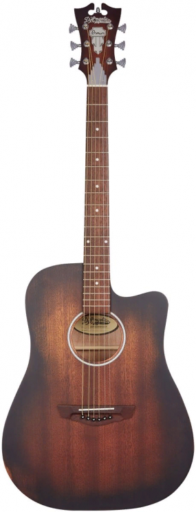D'Angelico Premier Bowery LS AM  электроакустическая гитара, Dreadnought, цвет коричневый