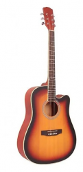 D-8-SB Акустическая гитара 41"  с вырезом, Mirra
