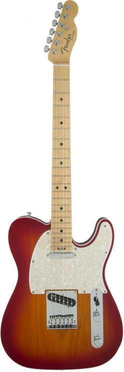 Электрогитара FENDER American Elite Telecaster MN Aged Cherry Burst